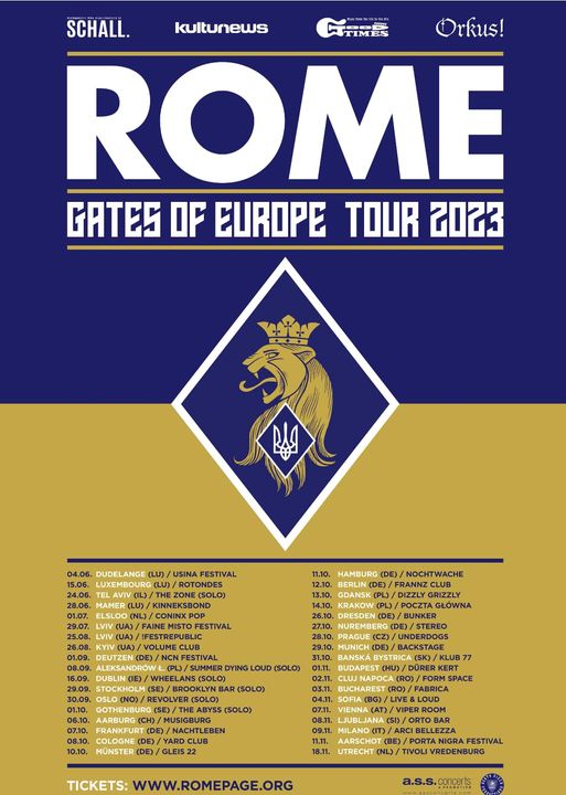 Rome TourPoster 2023